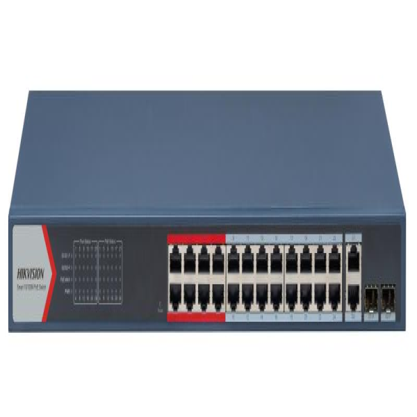 Switch mạng thông minh 24 cổng PoE DS-3E1326P-EI