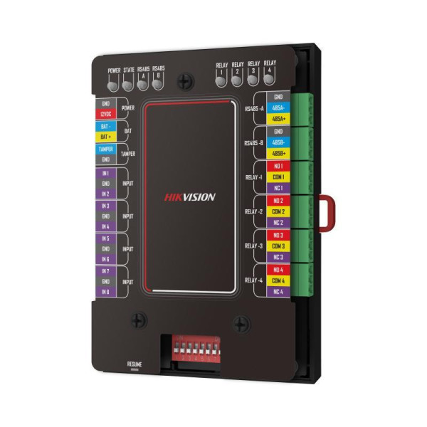 Module kiểm soát cửa bảo mật model DS-K2M0012X, nguồn 12V, NSX Hikvision, Hàng mới 100%