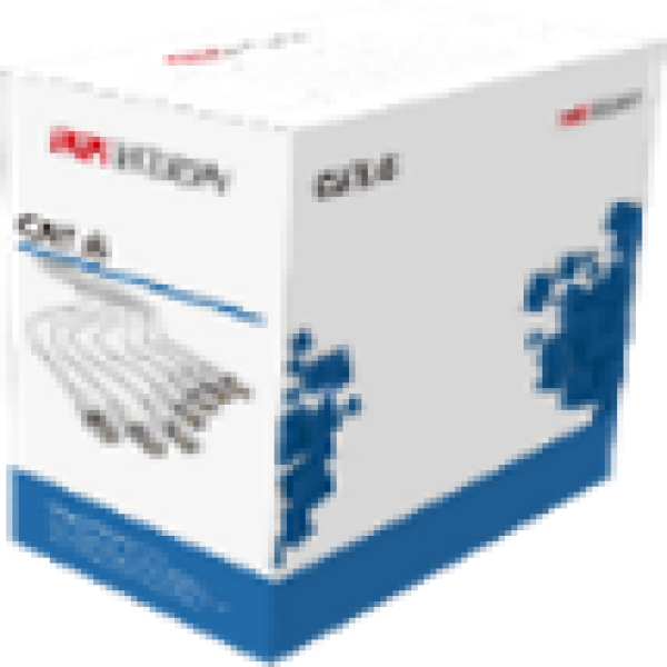 Cáp mạng chuyên dụng  CAT6 Hikvision 8 Lõi đồng nguyên chất 99.95% DS-1LN6-UE-W