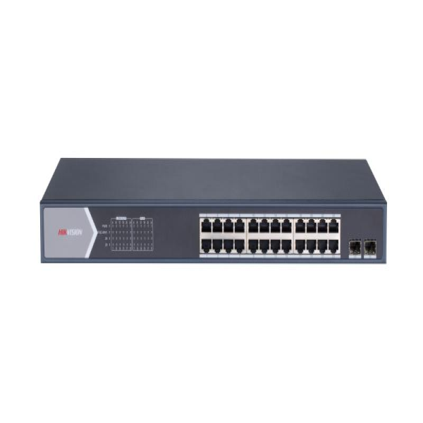 Switch mạng thông minh 24 cổng PoE Gigabit DS-3E1526P-SI