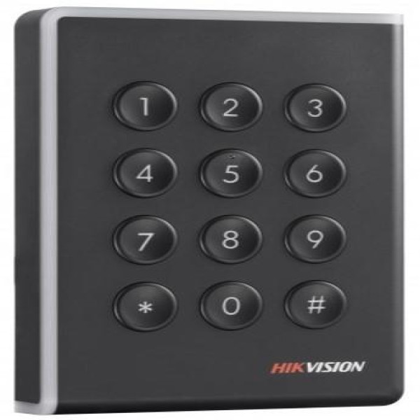 Đầu đọc dùng để kiểm soát ra vào, nguồn 12V, model: DS-K1108AM, Hiệu: HIKVision, NSX: HIKVision, mới 100%