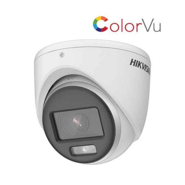 Camera HDTVI ColorVu 2MP HIKVISION DS-2CE72DFT-F