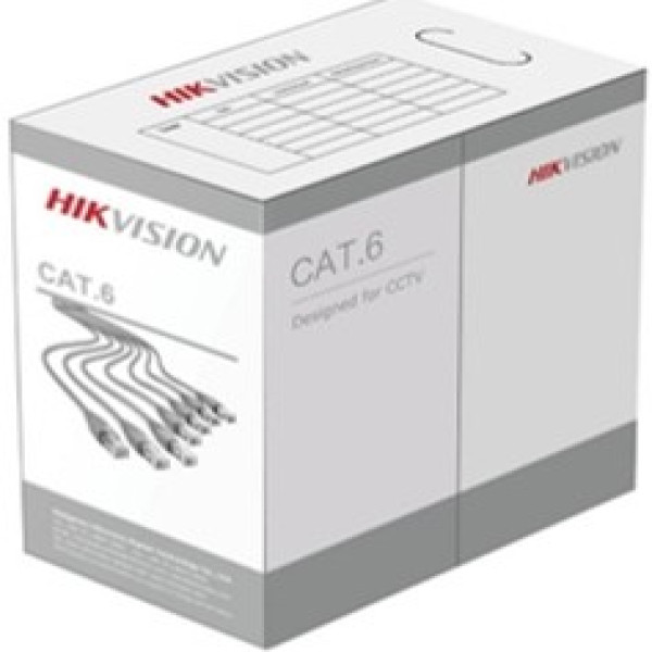 Cáp mạng chuyên dụng  CAT6 Hikvision 8 Lõi đồng nguyên chất 99.95% DS-1LN6UZC0